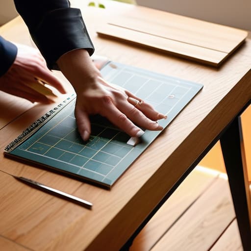 Home office credit calculation room measurement.