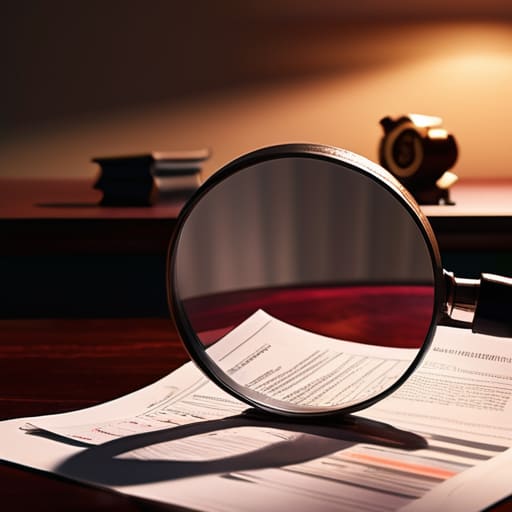 Evaluating audit risk on large claims.